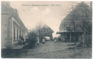 1911 Bela Cerkev, Majzeljnove gostilne / Majzeljnov-féle vendéglő. Ivan Kunc Fotograf / inn, restaurant (EK)