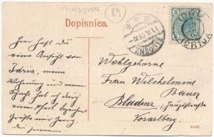 1906 Idrija, Hidria; Pokopalisce z okolico / cemetery