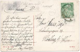 Kranj, Krainburg; street, shop of Logar & Kalan. W. L. Bp. 1823. (EB)