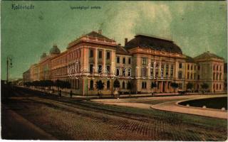 1908 Kolozsvár, Cluj; Igazságügyi palota. Stief Jenő és Társa kiadása / Palace of Justice (Rb)