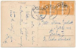 1923 Radauti, Radóc, Radautz (Bukovina, Bucovina, Bukowina); Cercul de Recrutare, Commando des 114. ...