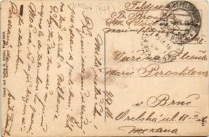 1916 Die K.u.K. Eskadre in See / Az Osztrák-Magyar Haditengerészet hajóraja a tengeren / WWI Austro-...