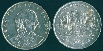 1993-94. 200Ft Ag "MNB" + "Deák" T:BU,2