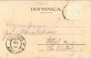 1903 Drnis, Prolaz Cikole / water works (Rb)