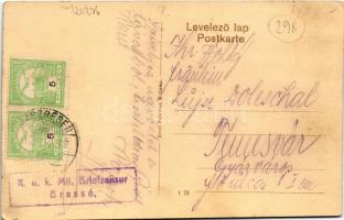 Szászrégen, Reghin; Villanytelep. Erich Fabritius és Társa kiadása / Elektrizitätswerk / electric po...