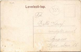 Nagyszeben, Hermannstadt, Sibiu; Heltauergasse / Nagydisznódi utca, Julius Wermescher üzlete, szállo...