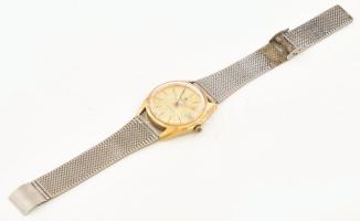 Roamer Searock kézi felhúzós karóra, másodpercmutatóval, dátum funkcióval, fém szíjjal, kis kopásnyo...