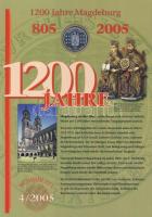 Németország 2005. 10€ Ag "Berta von Suttner" + 10€ Ag "1200 éves ...