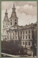 cca 1929 Eger album, 20 db beragasztott képeslappal, borítón ceruzás ajándékozási sorokkal 1929-ből,...