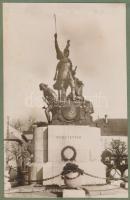 cca 1929 Eger album, 20 db beragasztott képeslappal, borítón ceruzás ajándékozási sorokkal 1929-ből,...