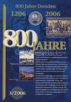 Németország 2006. 10€ Ag "Hanza kereskedelmi útvonal" + 10€ Ag "8...
