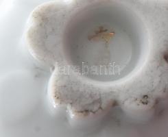 Japán porcelán katonai szakés csésze. cca 1940-1944, Haditengerészet, Terada tulajdonosi megjelöléss...