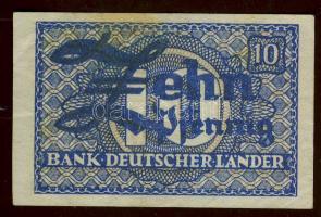 NSZK DN(1948) 10Pf főtípus T:II- foltos