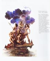 Boris Vallejo - Julie Bell: A fantasy mesés asszonyai. Bp., [2006], Totem. Gazdag képanyaggal illusz...