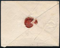 1823 Earlier cover used as an envelope with 24 kr postage due, red "ROSENAU" - Presbourg 1...