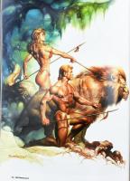 Boris Vallejo - Julie Bell: Víziók. Bp., 2002, Totem. Gazdag képanyaggal illusztrálva. Kiadói karton...