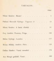 Így láttuk mi. 1939. Márai Sándor, Pálóczi Horváth György, Frey András, Bálint György, Rónai Mihály ...