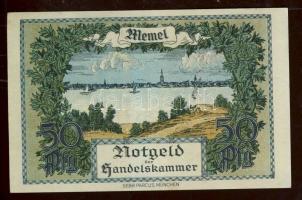 Német Önálló Területek/Memelgebiet 1922. 1/2M ötjegyű ritka variáns T:I