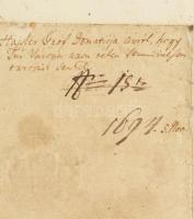 1694 Pest, Donathus Heissler comes ab Heitersheim. (Donat Johann Heißler von Heitersheim (1648-1696)...