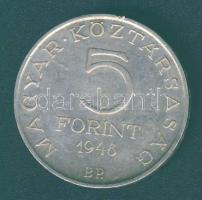 1948. 5Ft Ag "Petőfi" T:2/3 ph