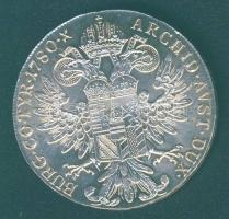 Ausztria 1780. SF Thaler Ag "Mária Terézia" újveret T:1/2