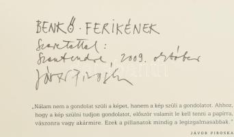 Mazányi Judit - Mayer Berta: Jávor Piroska festőművész. (DEDIKÁLT). Bp., 2009, Vinczemill Kft. Színe...