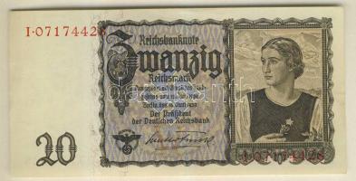 Német 3. Birodalom 1939. 20M T:I