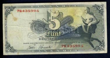 NSZK 1948. 5DM berlini nyomat T:III