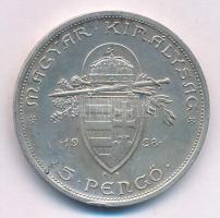 1938. 5P Ag "Szent István" T:AU,XF ph.
Adamo P8.1