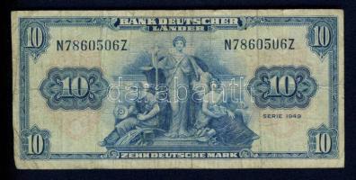 NSZK 1949. 10DM T:III