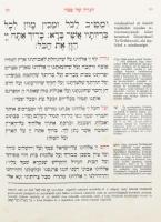 Haggadah. A peszách ünnepi elbeszélés. Ford. és magyarázta: Dr. Singer Leó. Bp., é.n. (cca 1920), Sc...