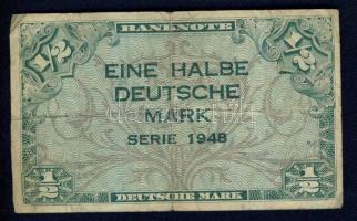 NSZK 1948. 1/2DM T:III