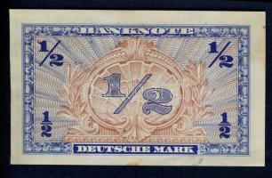 NSZK 1948. 1/2DM T:I- kis foltokkal R!