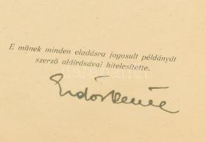 Erdős Renée: Római levelek. ALÁÍRT! Bp., 1922, Pallas Irodalmi és Nyomdai Rt. Félvászon kötés, képek...