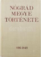 Belitzky János: Nógrád megye története 896-1849. DEDIKÁLT! 1972, Nógrád Megyei Tanács. Kiadói egészv...