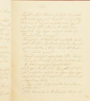 1861 Ördög Róbert művei, kézirat, címlap sérült