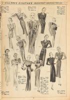 1937 A magyar vidék áruháza 1937-1938. Filléres Divatház árjegyzék. Rendkívül gazdag képanyaggal ill...