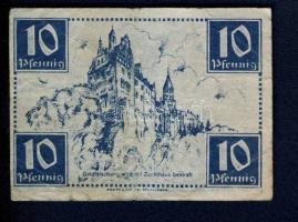 Németország/Szövetséges megszállás/Francia zóna/Württemberg-Hohenzollern Finanzministerium 1947. 10P...