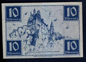 Németország/Szövetséges megszállás/Francia zóna/Württemberg-Hohenzollern Finanzministerium 1947. 10P...