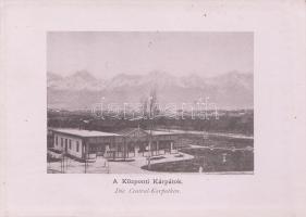 A Központi Kárpátok. Die Central-Karpathen. Magyar és német nyelven feliratozott turisztikai leporel...