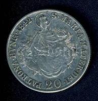 1842. 20kr Ag T:3/3-