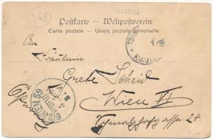 1904 Qingdao, Tsingtao, Tsingtau, Kiautschou Bay concession; Tsingtauer Markthallen / market hall, b...