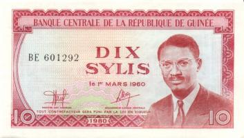Guinea 1980. 10S T:I