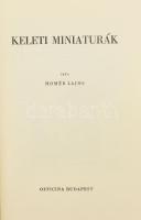 Homér Lajos: Keleti miniaturák. Ars Mundi VII. Bp., 1943, Officina. Fekete-fehér és színes illusztrációkkal. Kiadói félvászon-kötés,