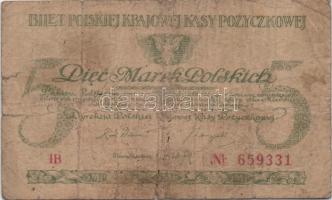 Lengyelország 1919.5.17. 5M T:III/IV