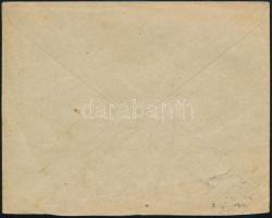 1921 Ajánlott levél 11 db bélyeggel Dombóvárra / Registered cover with 11 stamp