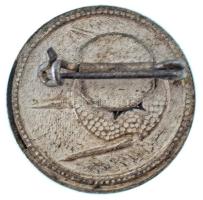 Szovjetunió ~1957. "Szputnyik-1" zománcozott, ezüstözött Fe jelvény (20mm) T:XF
Soviet Un...