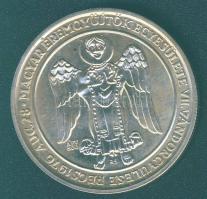 1976. "MÉE-Mohács-II. Lajos" Ag 25,25g emlékérem T:BU