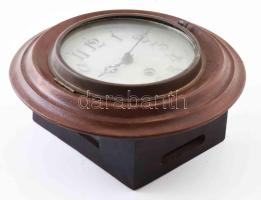 Falióra. Ingajáratos, fém számlappal, külső méret 27 cm, kulcs nélkül, működőképes