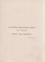 Szécskay György:
Vándordalok. Ujabb versek. Gaál István rajzaival.
New York, 1920. (Szerző). 168 p...